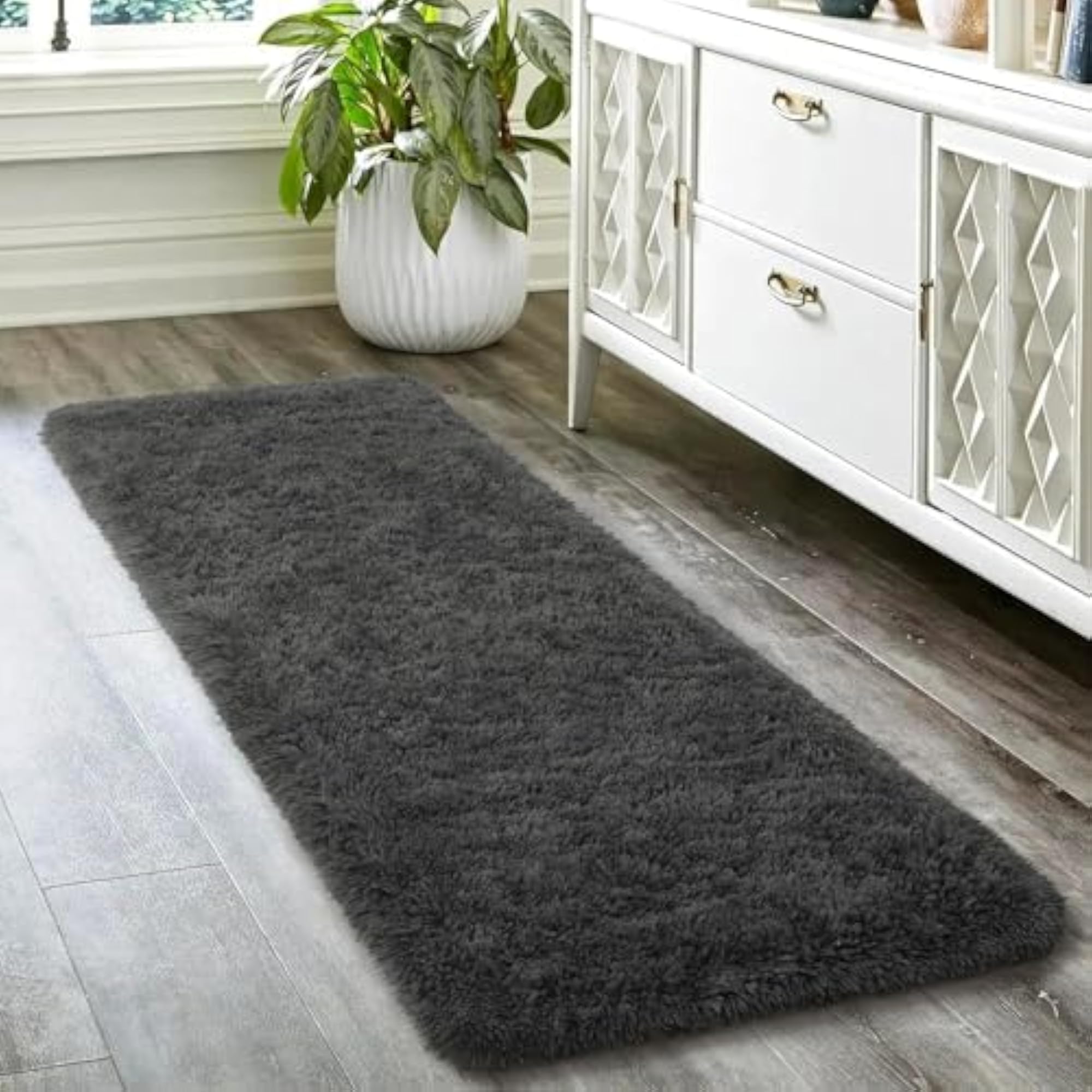 Multipurpose Anti Skid Microfiber Bath Mat, 2ft Size